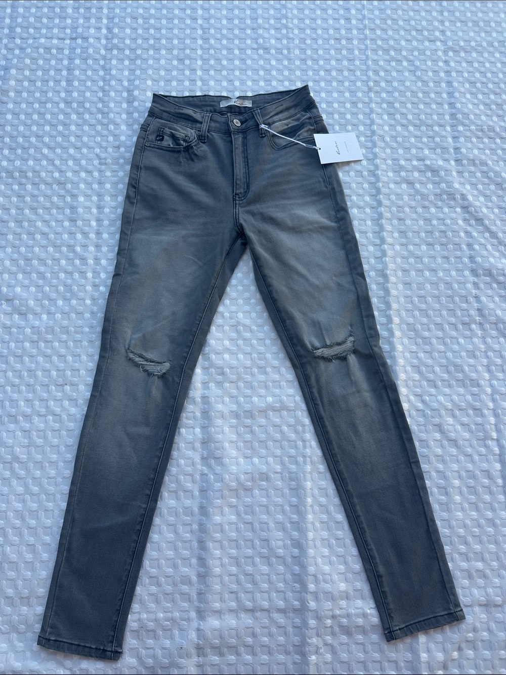 KanCan Grey Skinny Jeans Size 26 New